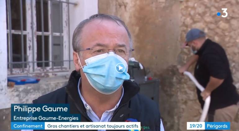 Reportage : Apparition au journal télévisé France 3 Nouvelle-Aquitaine